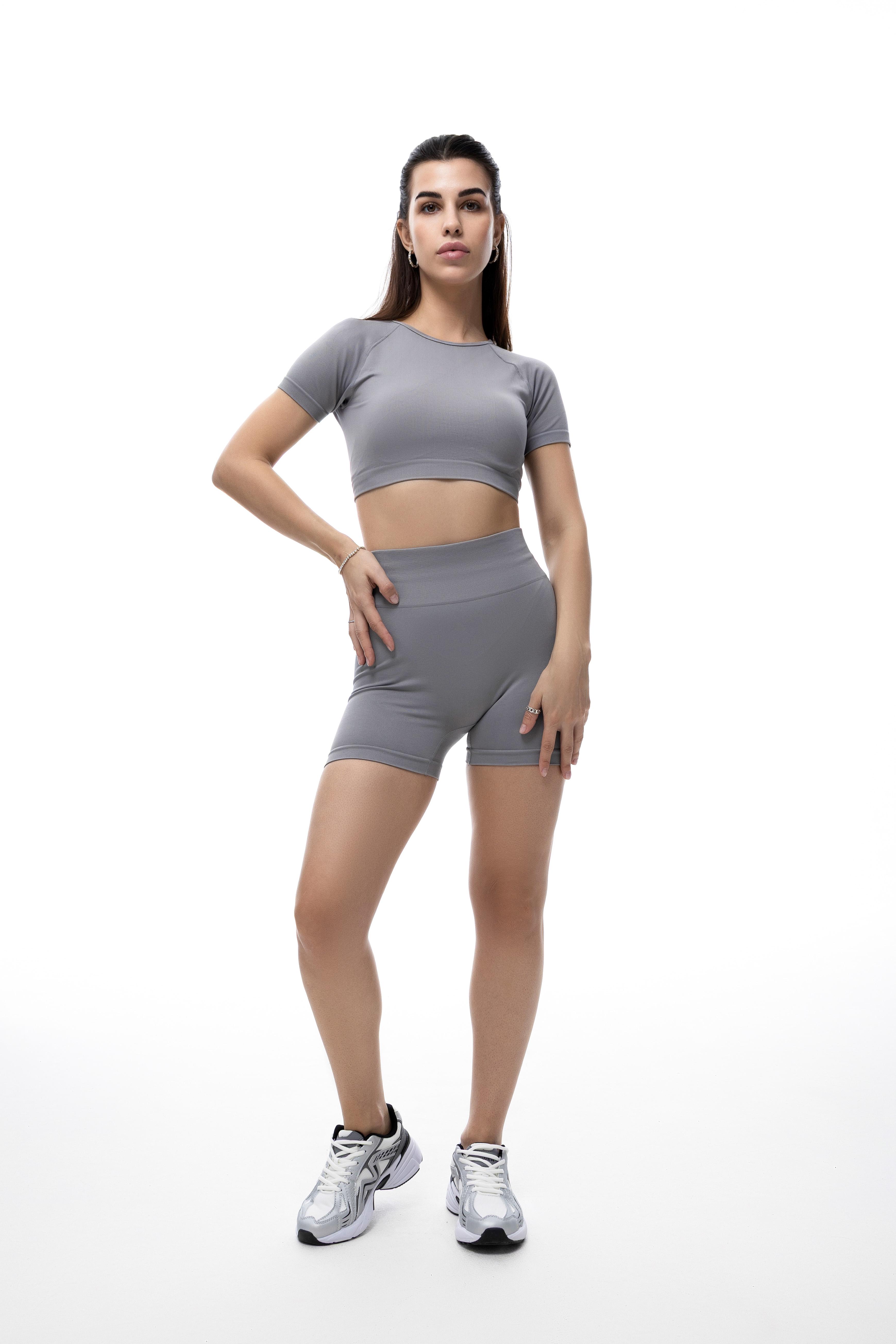 Спортивный костюм женский U:na LEYA 345594 S-M Серый