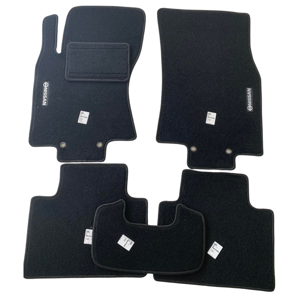Килимки в салон ворсові для Nissan Quest Мінівен 5 шт. Чорний (27327052)