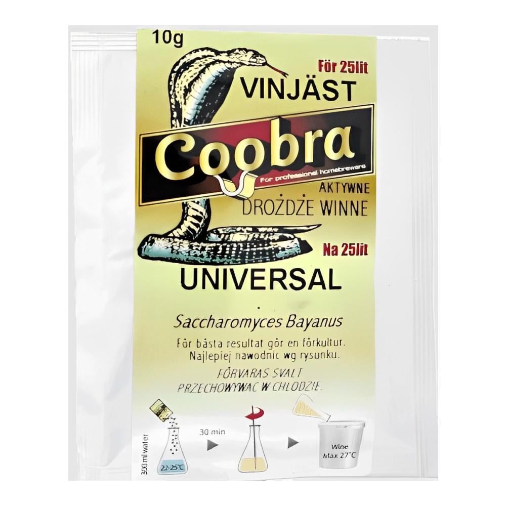 Дрожжи винные Coobra Universal 10 г (16387)