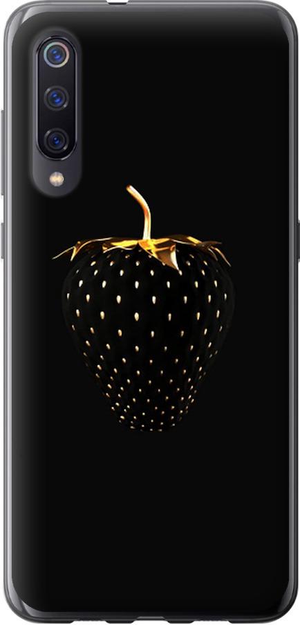 Чехол на Xiaomi Mi9 Черная клубника (3585t-1648-42517)