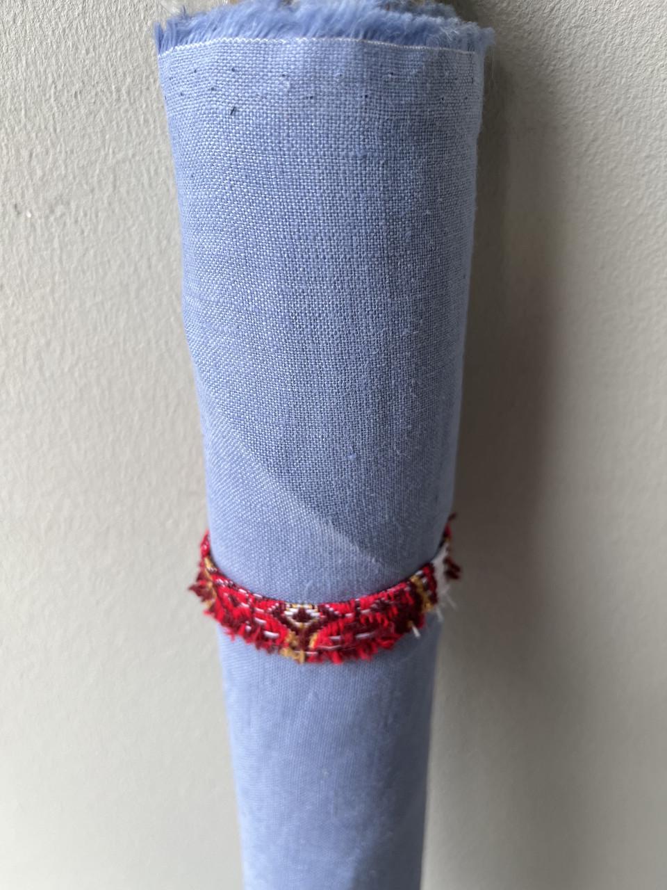 Ткань костюмная LINEN PLUS LINET-365 100% лен 150 см Синий