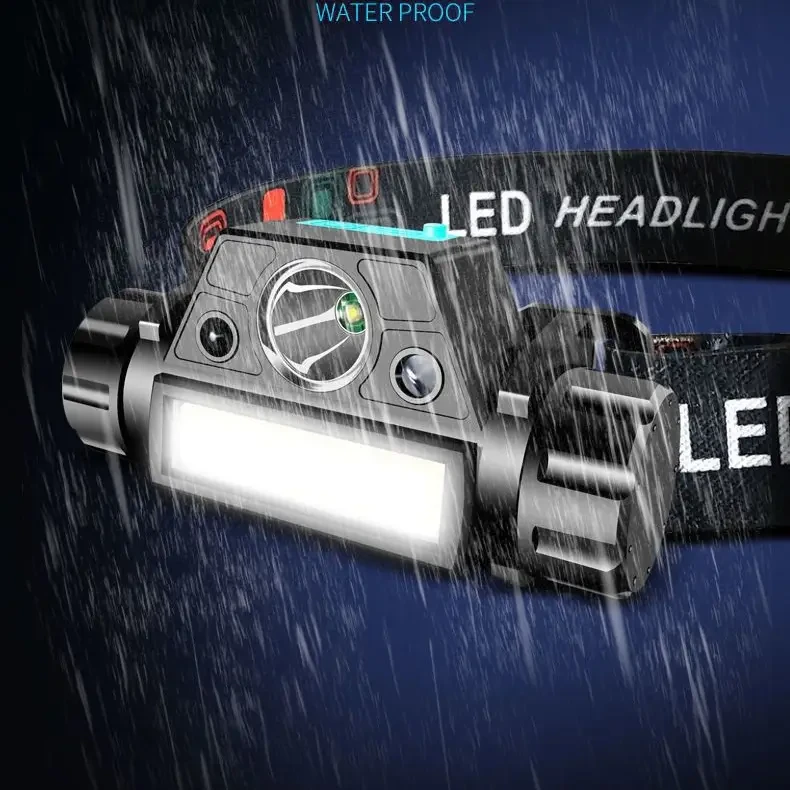 Ліхтар налобний BL 1898 із сенсорним включенням (7476) - фото 2 Ліхтар налобний BL 1898 із сенсорним включенням (7476) - фото 2