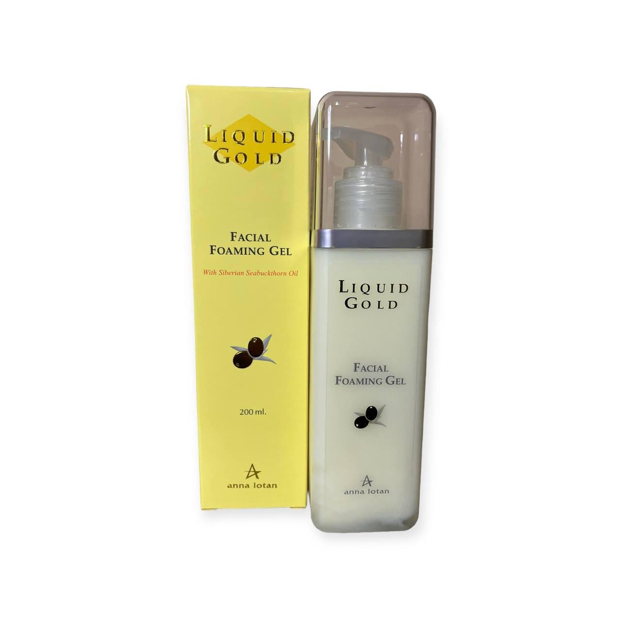 Гель для очищення обличчя Anna Lotan Liquid Gold Facial Foaming Gel з обліпихою 200 мл (AL0074) - фото 1