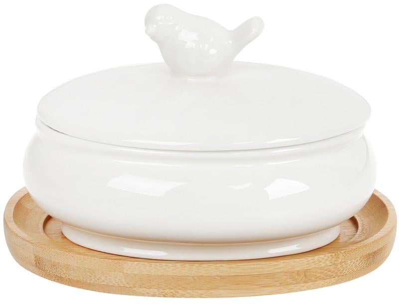 Сахарница фарфоровая Nouvelle Home Птичка 250 мл