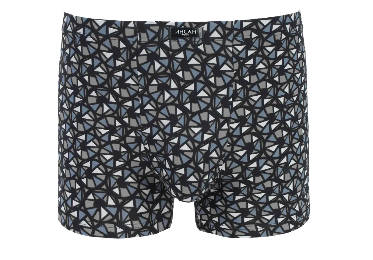 Мужские боксеры Батал стрейчевые Indena Insung 7XL 2 шт. Серый (INS-18632)