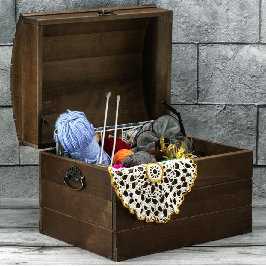 Сундучок из дерева Параисо Капучино (СДЧ-001109)