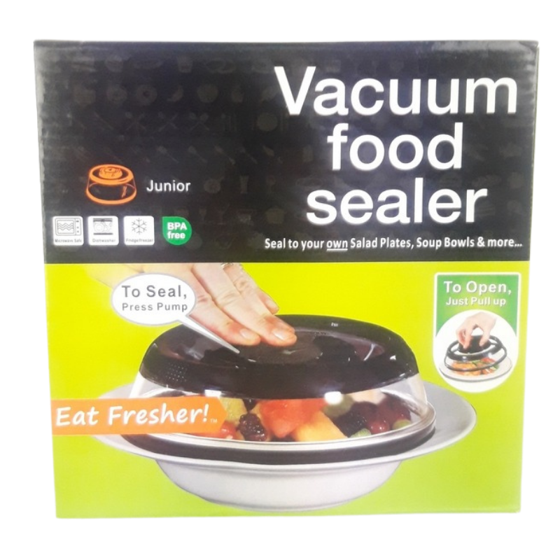 Вакуумна кришка кругла UKC Vacuum Food Sealer 25 см (4123198) - фото 5