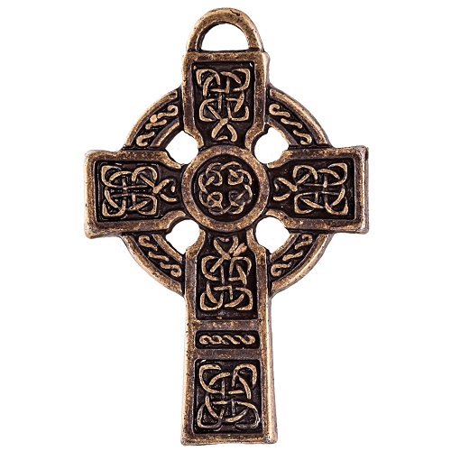 Амулет Amulets of the World Кельтський Хрест 3,0x2,3x0,3 см Бронзовий (t07014)