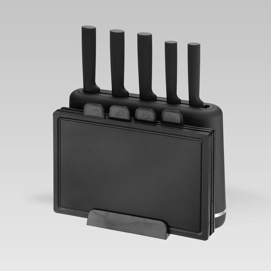Набор ножей и разделочных досок Maestro 10 шт. (MR-1412-BLACK)