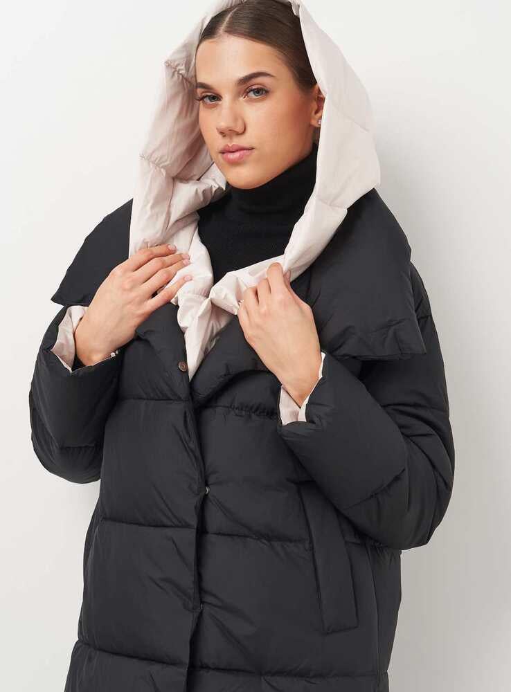 Куртка-пальто жіноче Lusskiri 3907x11/271 S Чорний (192883) - фото 6 Куртка-пальто жіноче Lusskiri 3907x11/271 S Чорний (192883) - фото 6