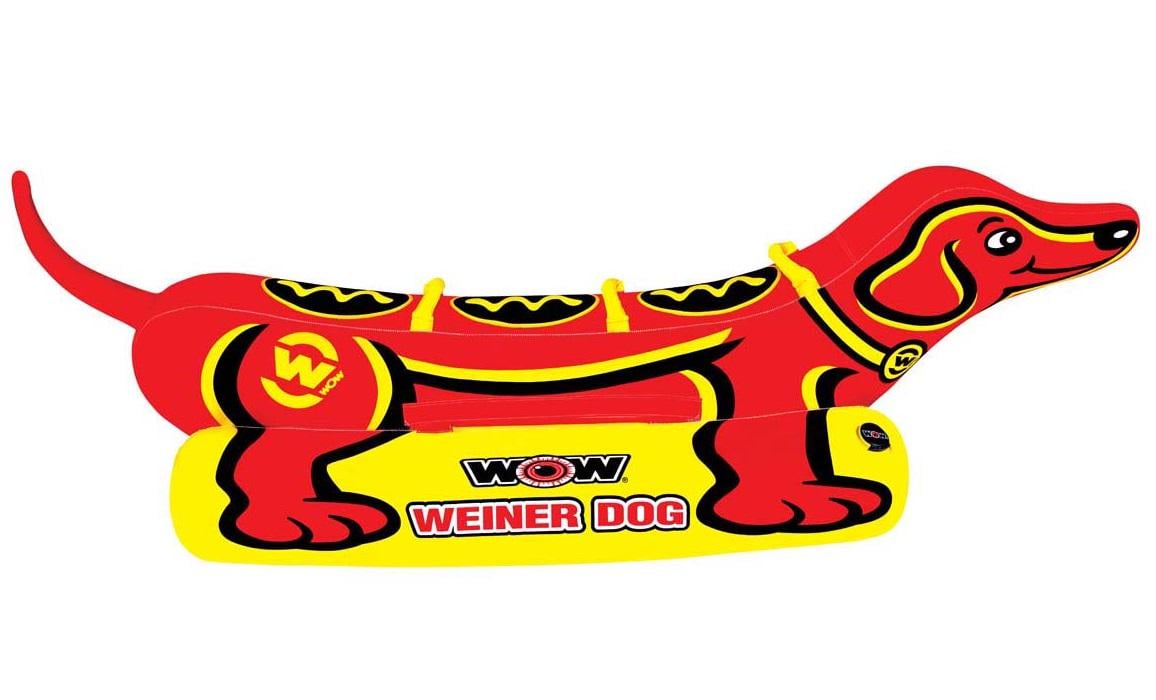 Буксируемый баллон (плюшка) Wow Weiner Dog 3P Towable (19-1010)