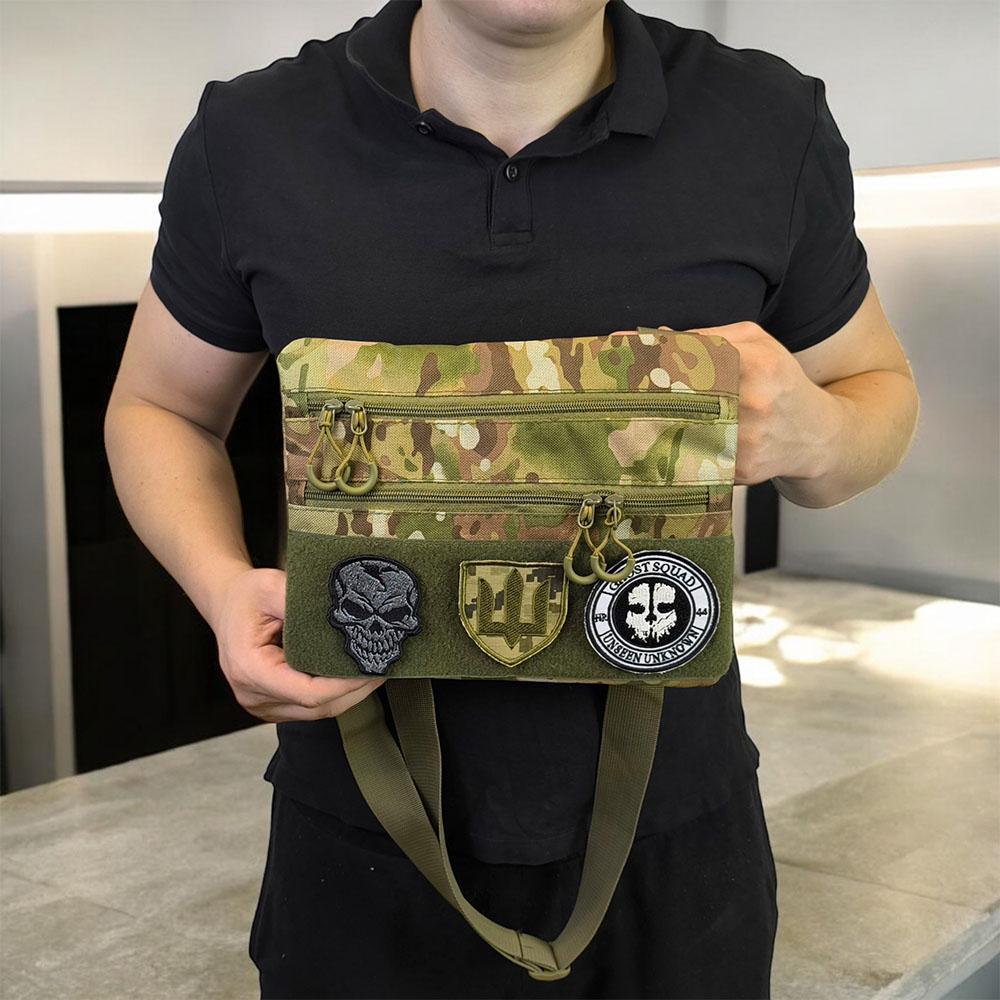 Сумка мужская нагрудная военная (521254) - фото 45 Сумка мужская нагрудная военная (521254) - фото 45