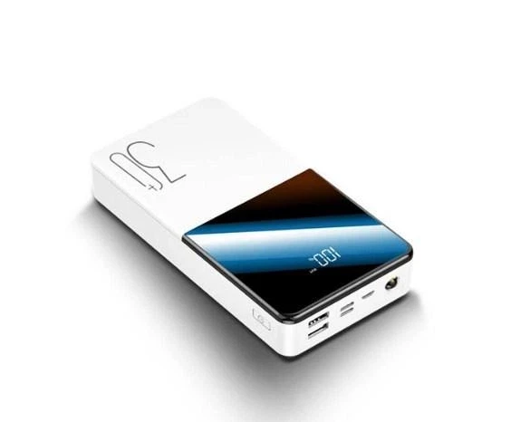 Повербанк PowerX Q500 30000 mAh с LCD дисплеем 2хUSB Белый (Q500) Повербанк PowerX Q500 30000 mAh с LCD дисплеем 2хUSB Белый (Q500)