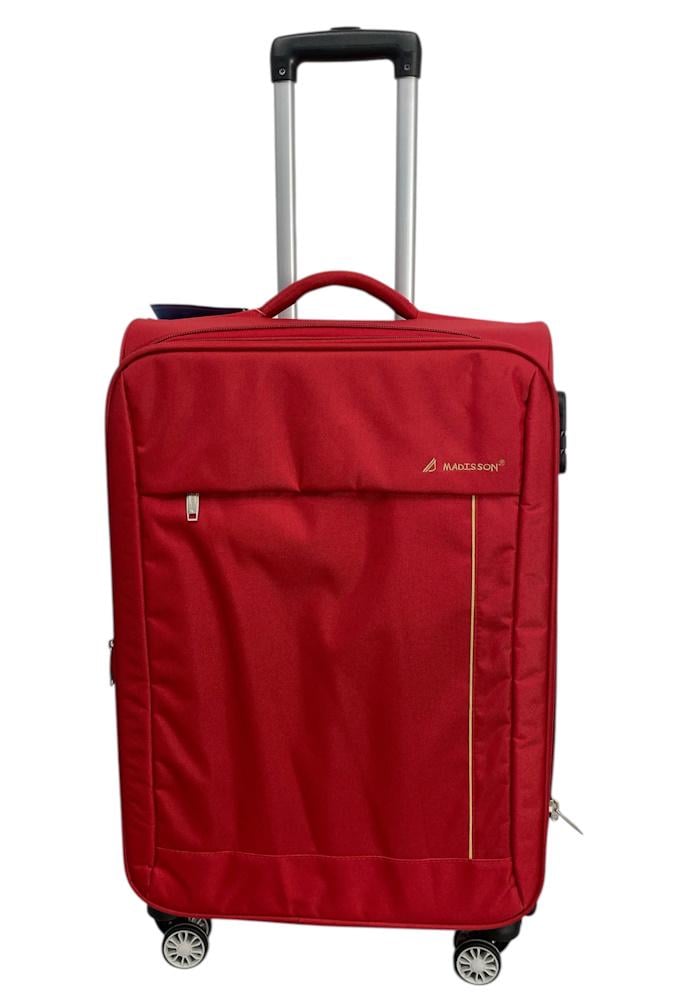 Валіза середня Madisson Snowball 35703 поліестер М Червоний