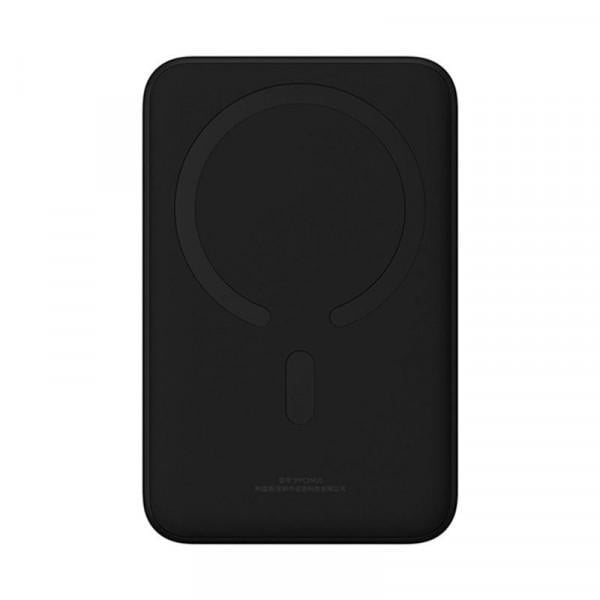 Повербанк с беспроводной зарядкой BASEUS Magnetic Mini Wireless Fast Charge Qi 15 W 2в1 20000 mAh 20 W 2,4 A QC3.0+PD3.0 Black (PPCX150001) - фото 2