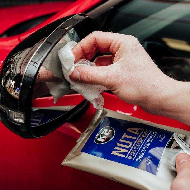 Серветки вологі K2 Nuta Wipes для очищення скла та скляних поверхонь 24 шт. - фото 3 Серветки вологі K2 Nuta Wipes для очищення скла та скляних поверхонь 24 шт. - фото 3