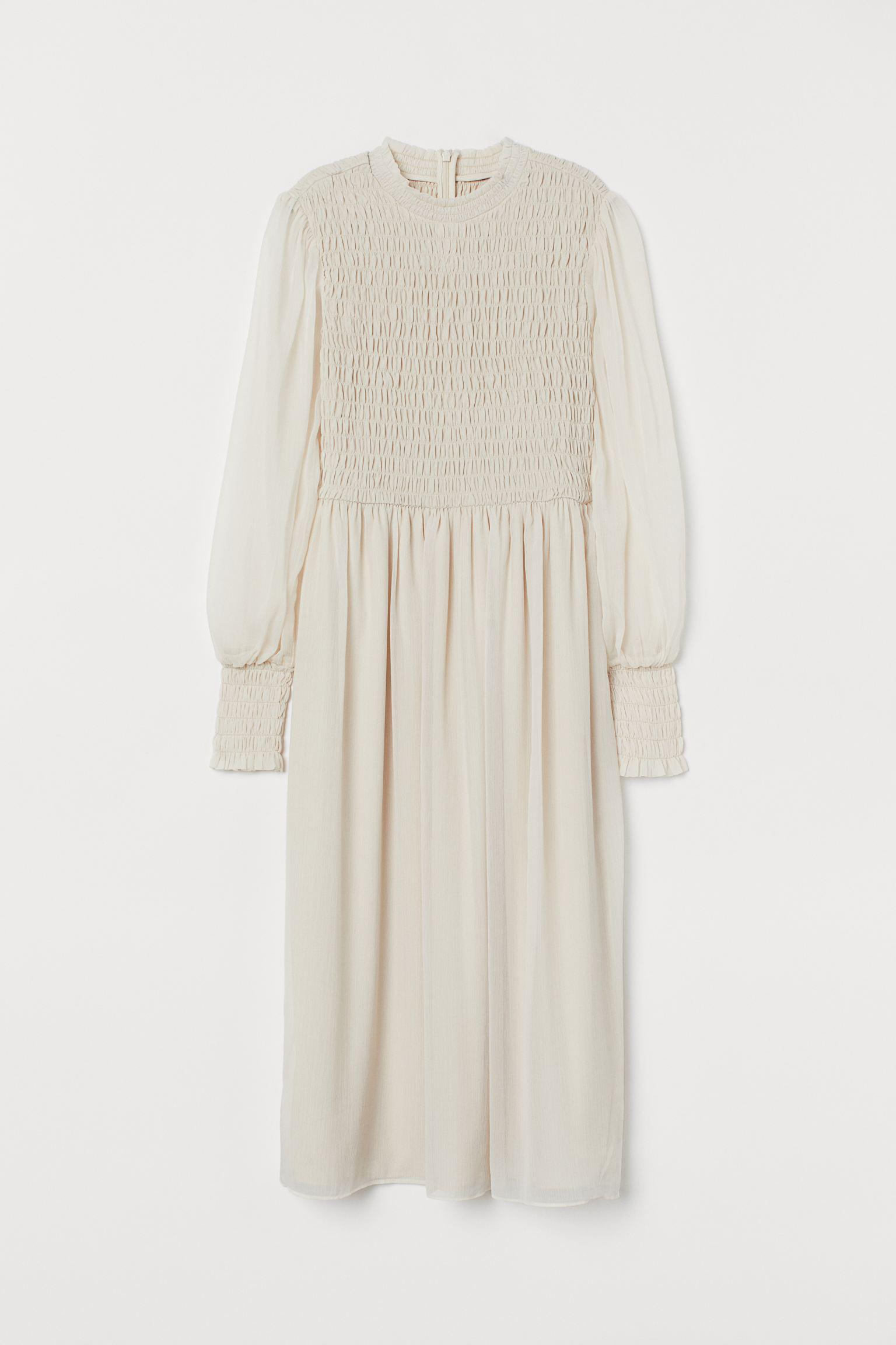 Платье H&M р. 32 Светло-бежевый (11037886870)