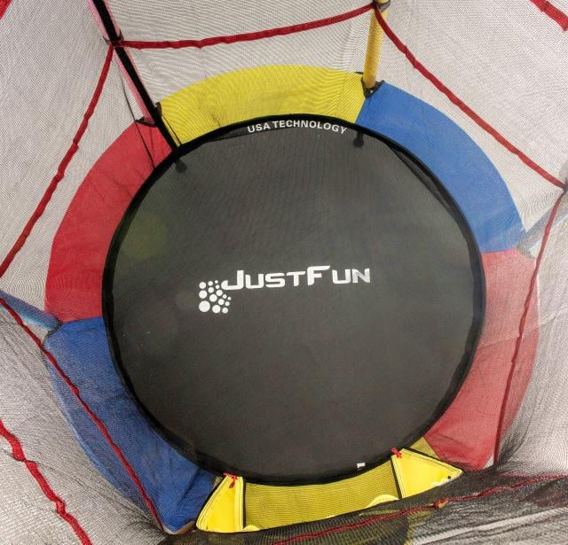 Батут Just Fun Multi з сіткою 140 см - фото 5