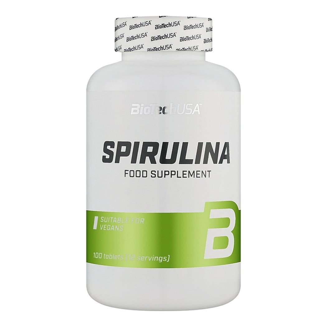 Спирулина BioTech USA Spirulina 100 табл. (02505-01)