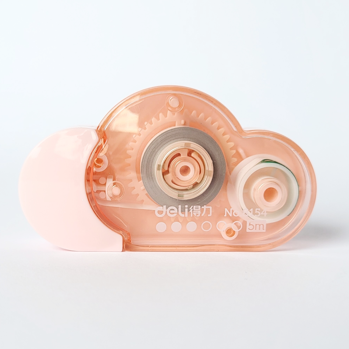 Коректор стрічковий Deli Cloud 5 мм х 5 м Рожевий (21)