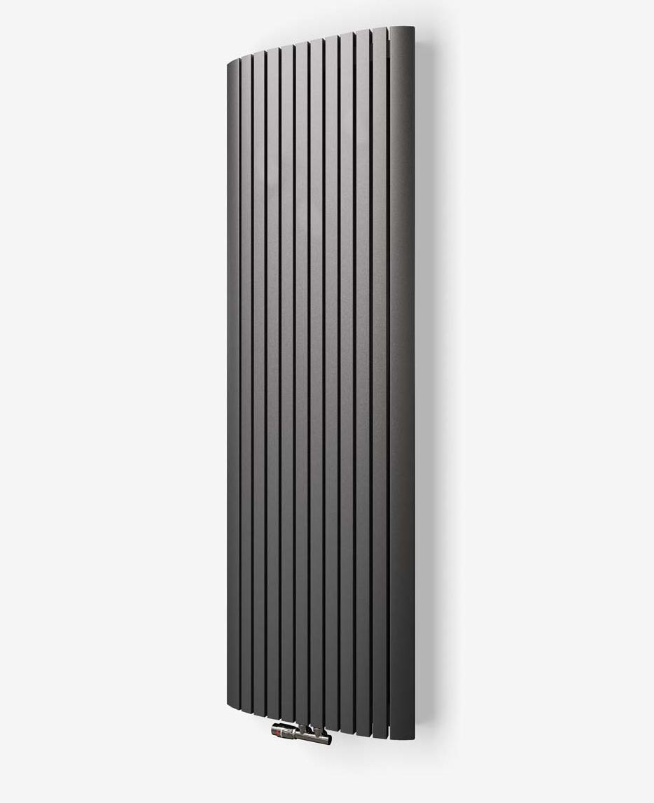 Радиатор вертикальный Enix Memfis 1800x420 мм Graphite (584)