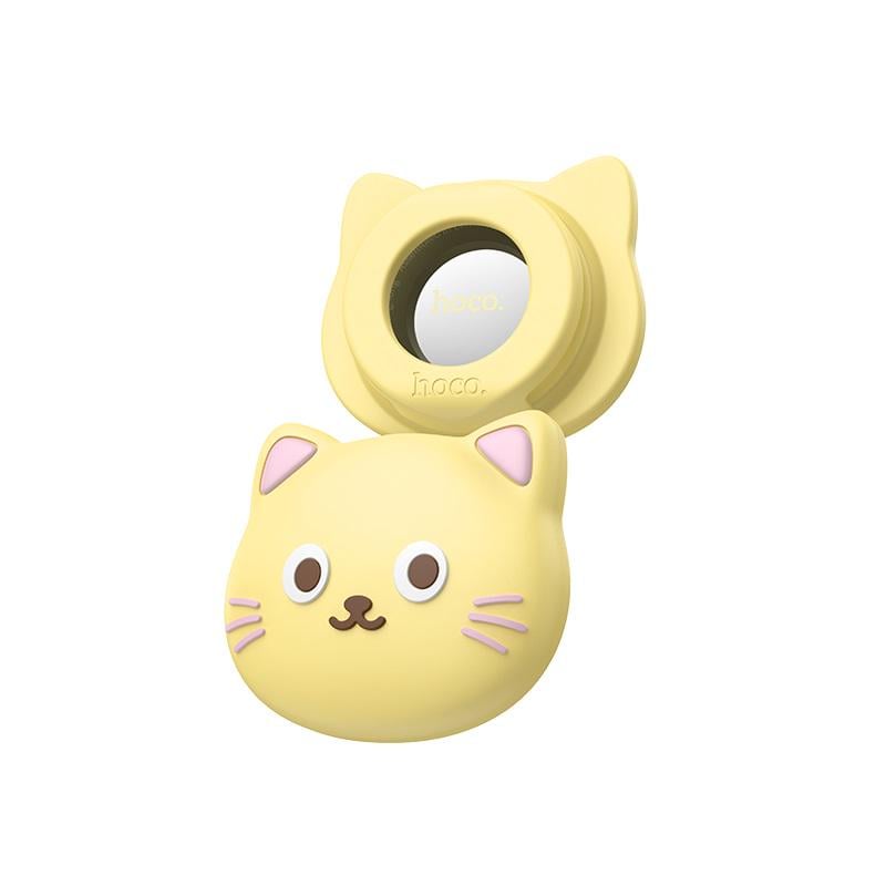 Трекер на ошейник Hoco E91D Tiger Smart Anti-Lost Device Cat Collar Type Beige (6942007666107)