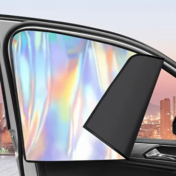 Шторки голографические для авто 4 шт. (AN00702) - фото 7 Шторки голографические для авто 4 шт. (AN00702) - фото 7