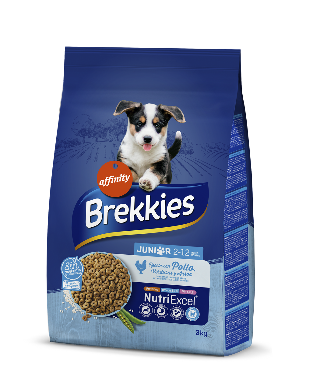 Корм сухой для щенков Brekkies Dog Junior 3 кг (927337)