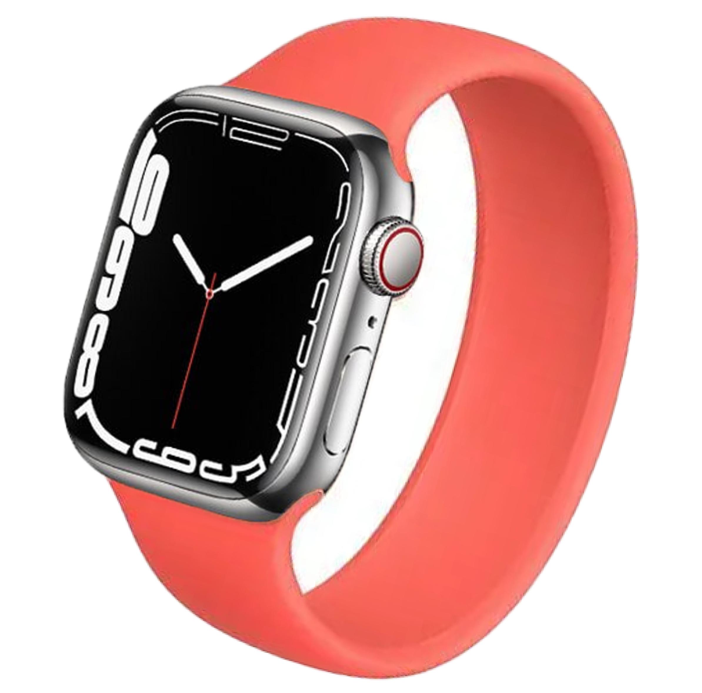 Ремінець силіконовий для Apple Watch 44 мм Pink Citrus (14096386)