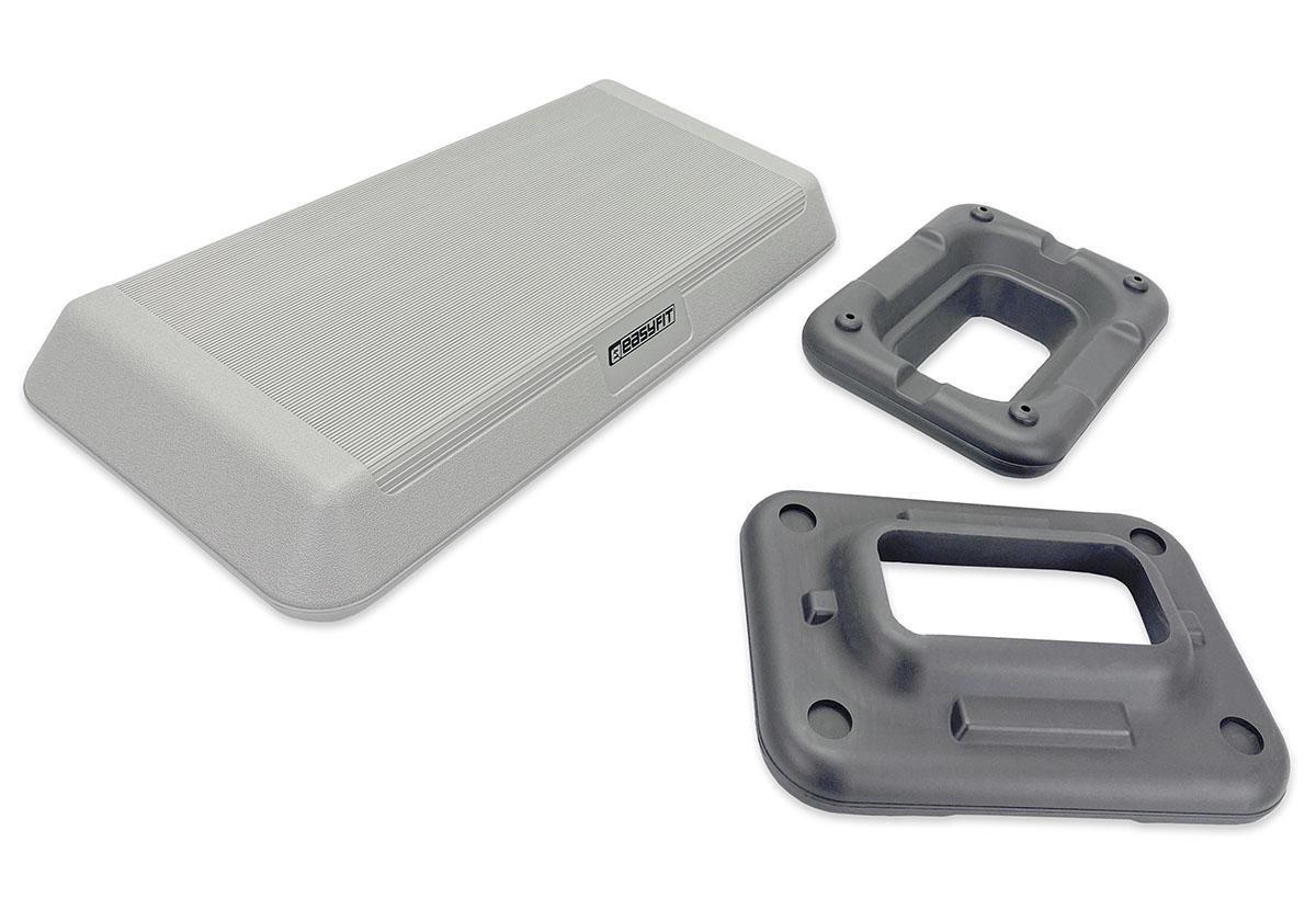 Степ-платформа EasyFit EF-0542 3 уровня Серый (56002996) - фото 5 Степ-платформа EasyFit EF-0542 3 уровня Серый (56002996) - фото 5