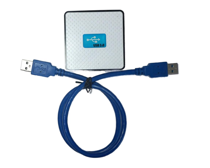 Картридер универсальный CF/SD/MMC/MS/TF/M2 до USB3/3.0 металлический корпус Белый (23756038)