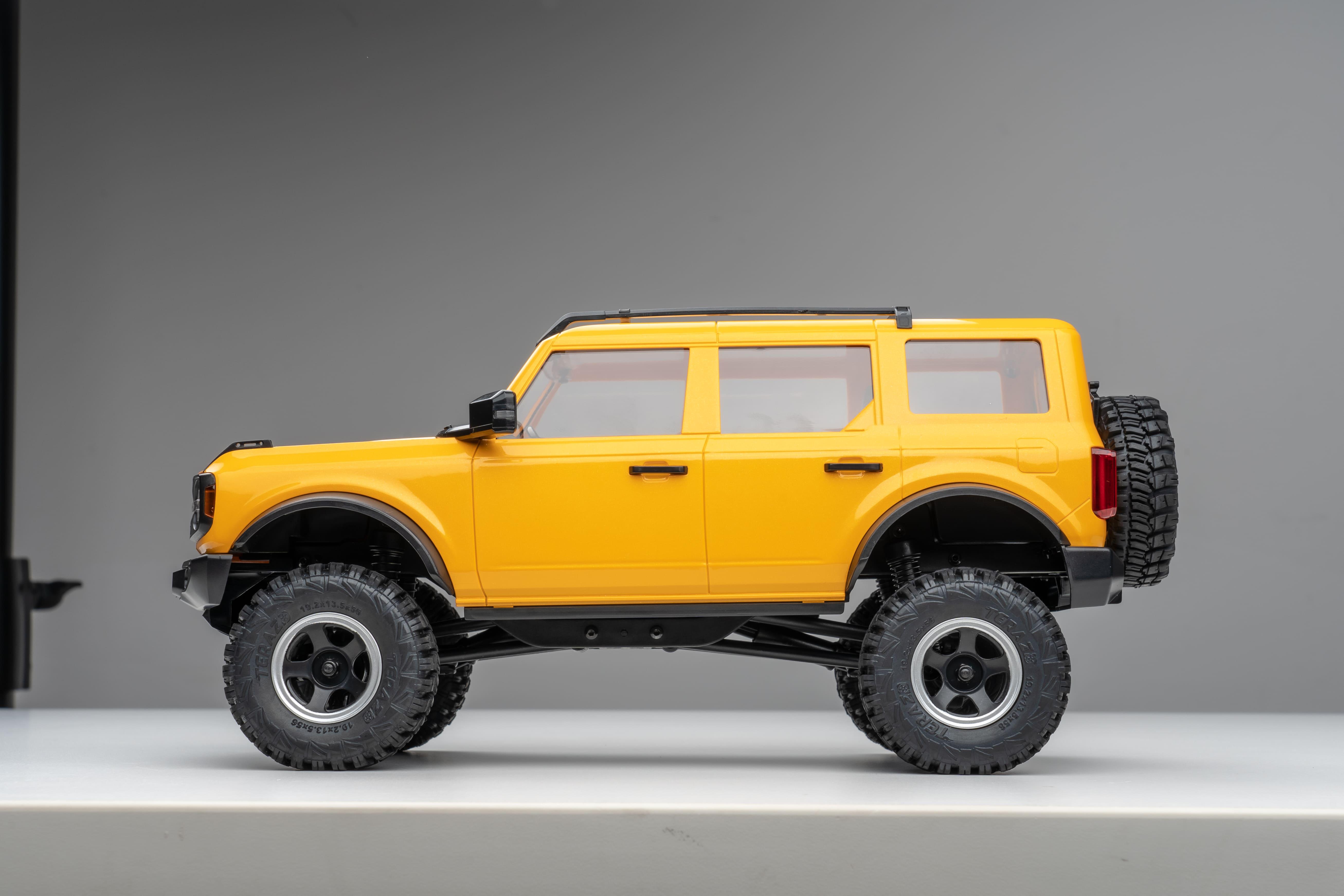 Радиоуправляемая машина EazyRC 1:18 Bronx Bronco RTR Yellow - фото 5