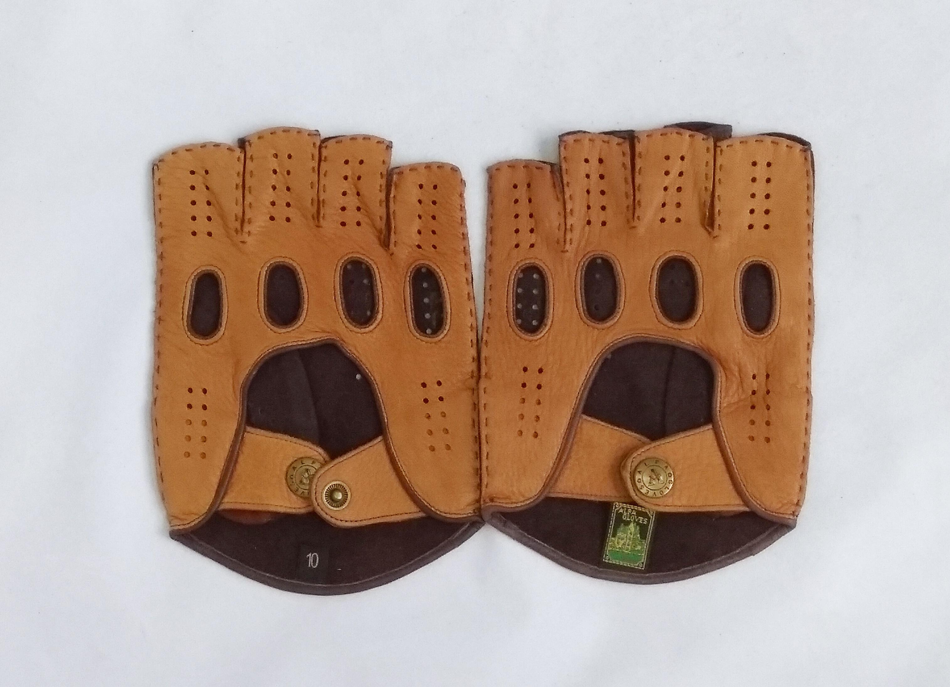 Перчатки мужские Alpa Gloves 1010-18 автомобильные натуральная кожа р. 10 Коричневый (28595419) - фото 3 Перчатки мужские Alpa Gloves 1010-18 автомобильные натуральная кожа р. 10 Коричневый (28595419) - фото 3