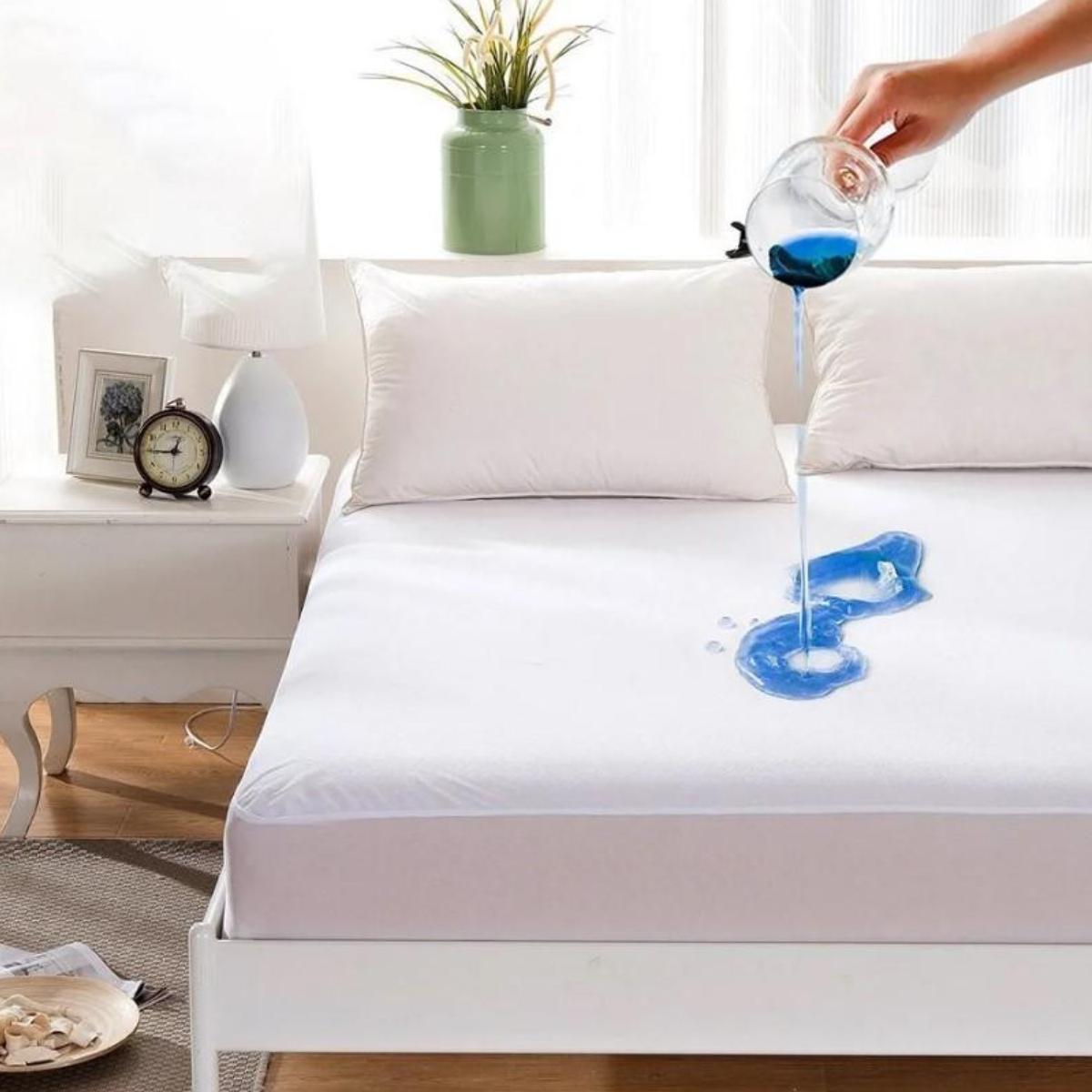 Наматрацник непромокаючий Mattress Protector на резинці 180х200х30 см (R94699-180) - фото 4 Наматрацник непромокаючий Mattress Protector на резинці 180х200х30 см (R94699-180) - фото 4