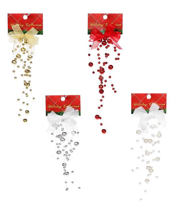 Набор новогодних украшений BonaDi 4 шт. (DP-X35)