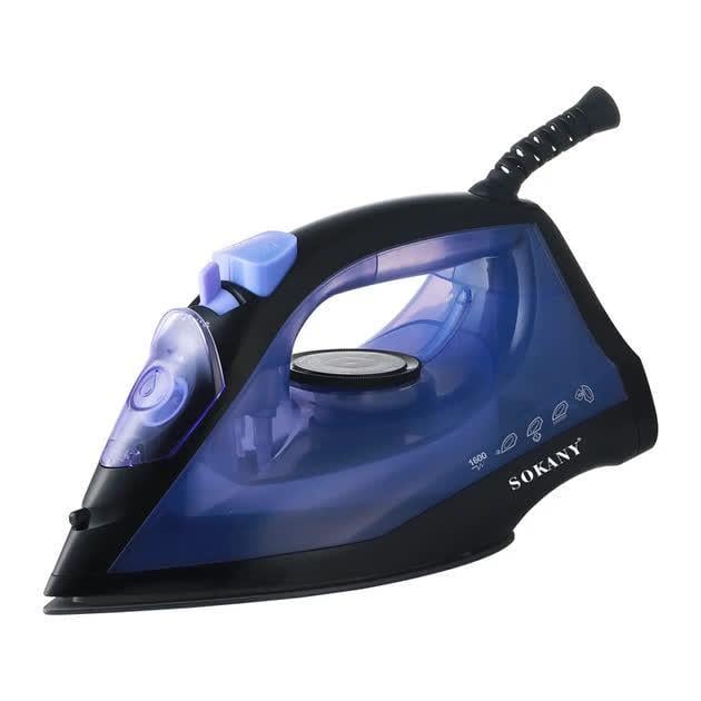 Утюг Sokany из SK-11004 керамическим покрытием 1600 Вт (29610506) Утюг Sokany из SK-11004 керамическим покрытием 1600 Вт (29610506)