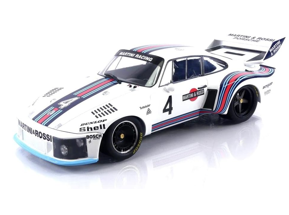 Модель автомобіля Norev Porsche 935 Martini #4 Winner 6H Watkins Glen 1976 Stommelen Schurti Limited Edition 1:18 (187480)