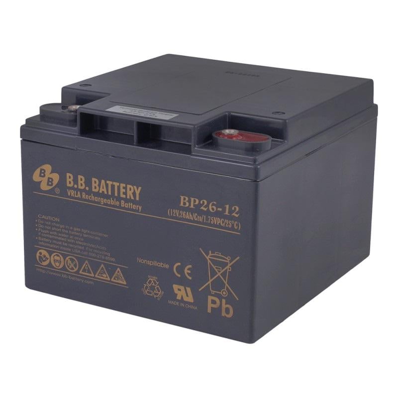 Аккумулятор для ИБП B.B. Battery BP 26-12 12 В 26 Ач (20585387) - фото 1