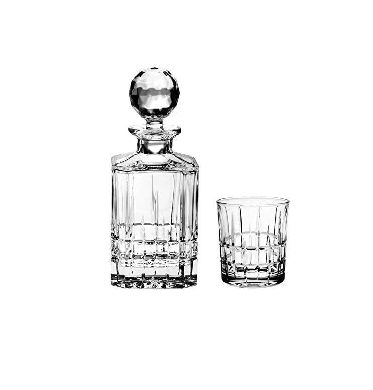 Набір для віскі Dover Bohemia прозорий богемське скло 7 пр.