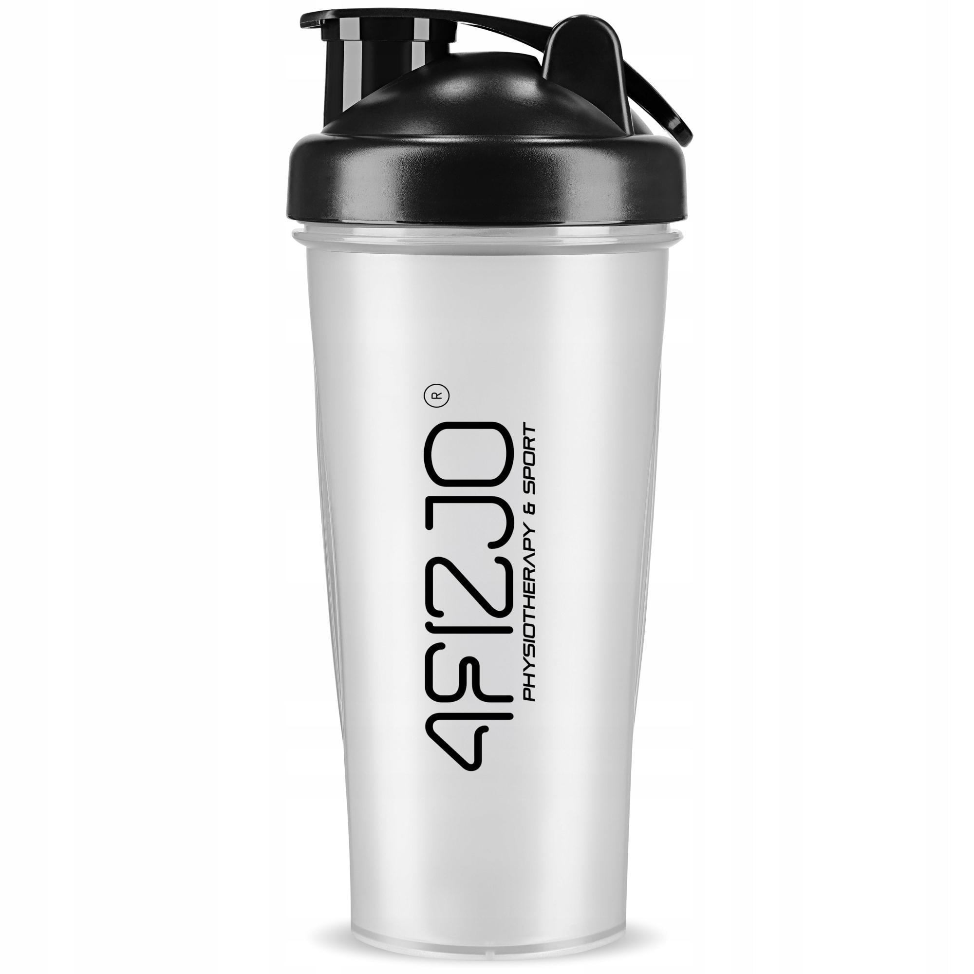Шейкер спортивный 4fizjo PRO 650 мл White/Black (P-5905973407007)