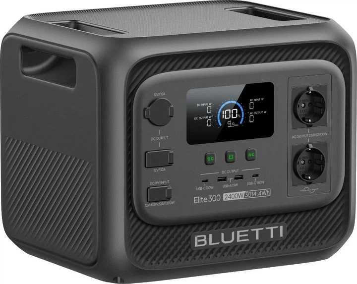 Зарядна станція BLUETTI Elite 300 V2 2600W 3014Wh LiFePO4 Black (300 V2)