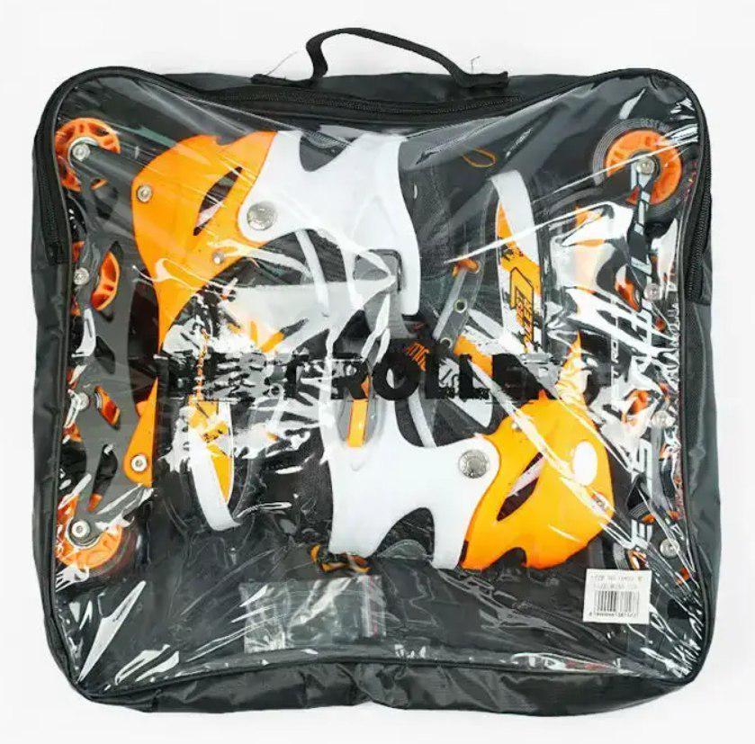 Ролики Best Roller р. 30-33 Оранжевый (61720-S) - фото 2 Ролики Best Roller р. 30-33 Оранжевый (61720-S) - фото 2