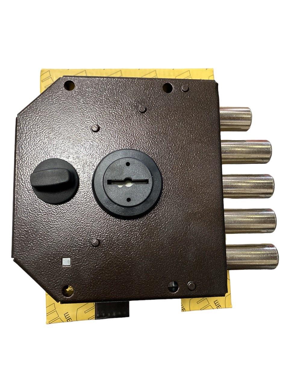 Замок накладний гаражний Шерлок 06.61 3 ключі