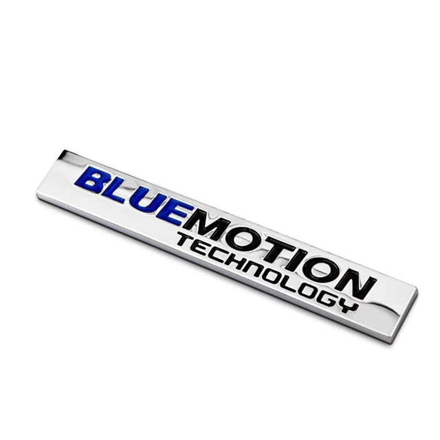 Эмблема BLUEMOTION металл на заднюю часть Volkswagen Хром глянцевый (1293323297)