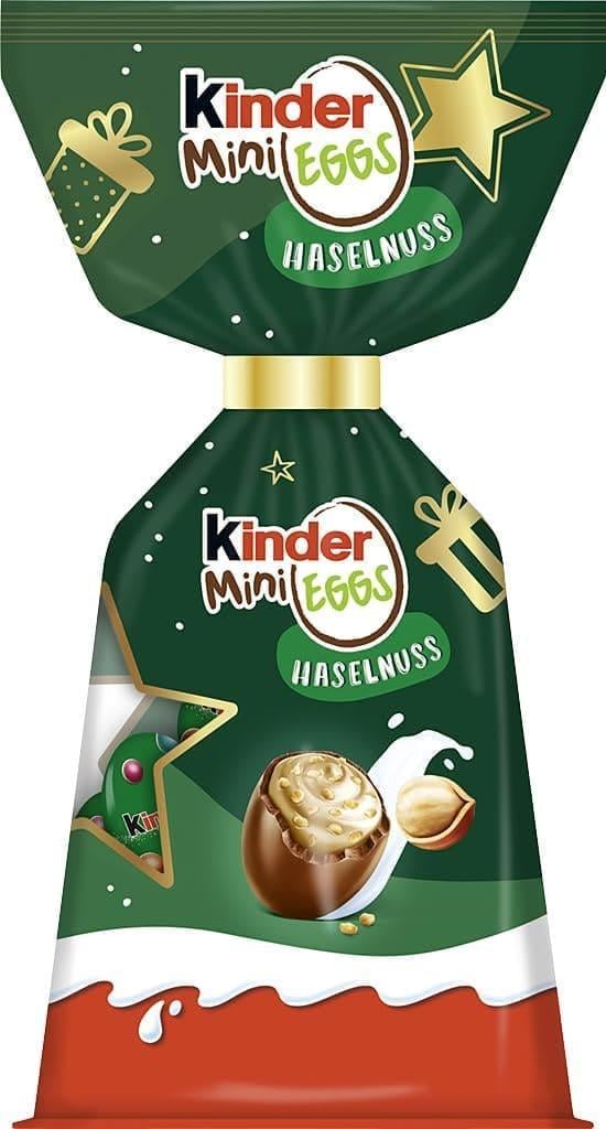 Шоколадні міні яйця Kinder Mini Eggs Haselnut 85 г (2838123948)
