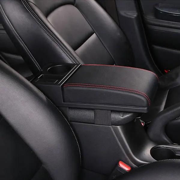 Подлокотник универсальный для авто Черный/Красный (KA00864-1) - фото 5