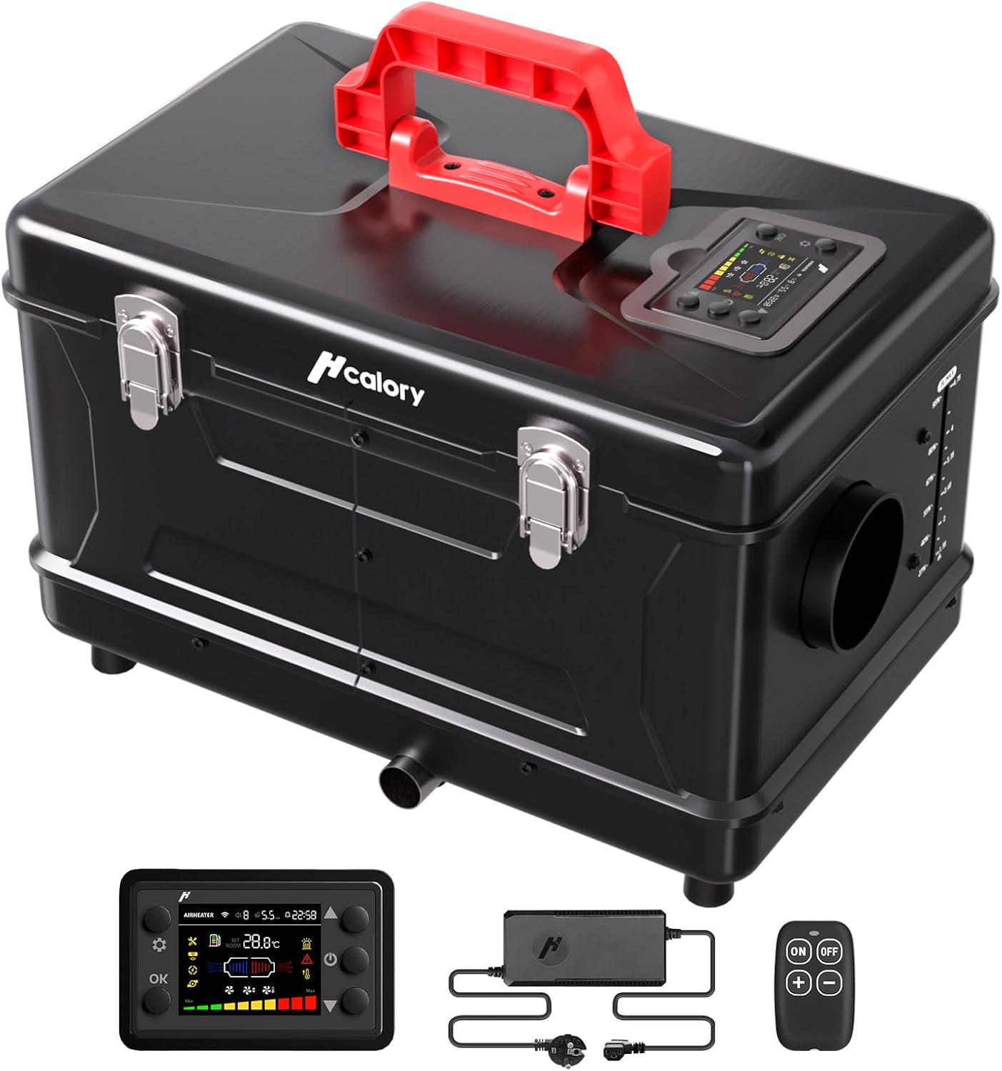 Обогреватель дизельный Toolbox Compact HCALORY 2S 8 кВт 12/24V 220-240V App 0,12-0,36 л/ч до 5500 м