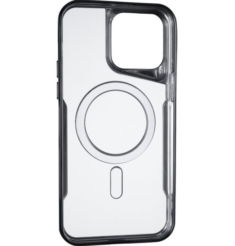Чехол Casual Frame Case (MagSafe) для iPhone 12/12 Pro Black - фото 4