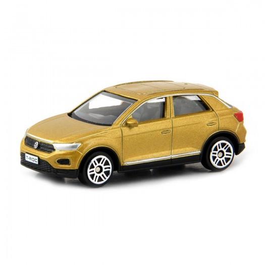 Автомодель Volkswagen T-Roc 2017 Золотой (250345U-ks)