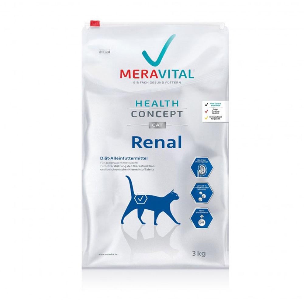 Сухой корм для котов Mera MVH Renal при болезнях почек 3 кг (740297-2326) Сухой корм для котов Mera MVH Renal при болезнях почек 3 кг (740297-2326)